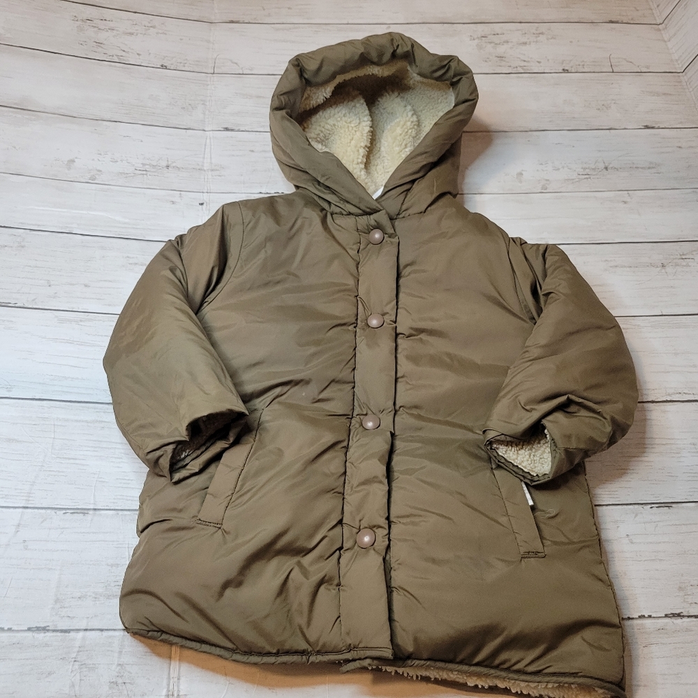 Sold❗Zara Reversible Sherpa Jacket